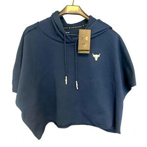 Project Rock Under  Armour XL short sleeved hoodie NWT